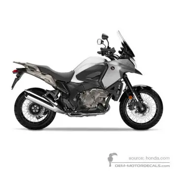 Honda VFR1200X CROSSTOURER 2016 - Srebrny - Degital Silver Metallic