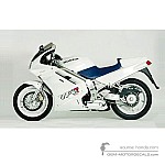 Honda VFR750 1990 - White