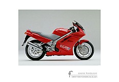 Stickers voor Honda VFR750 1990 - Rood • Honda OEM Stickers