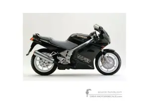 Aufkleber für Honda VFR750 1990 - Blau • Honda OEM-Aufkleber