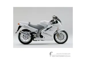 Aufkleber für Honda VFR750 1991 - Weiss • Honda OEM-Aufkleber