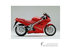 Aufkleber für Honda VFR750 1991 - Rot • Honda OEM-Aufkleber
