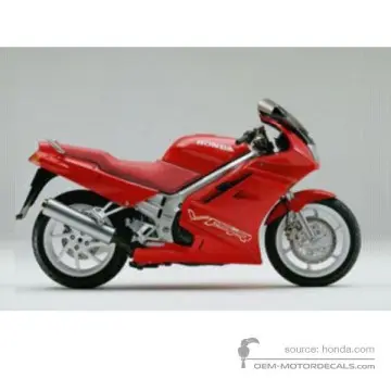 Honda VFR750 1991 - Czerwony - Italian Red