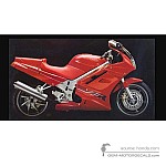 Honda VFR750 1992 - Rood