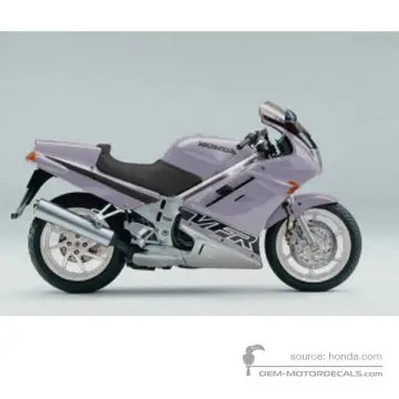 Honda VFR750 1993 - Azul - Northern Light Blue Metallic