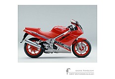 Aufkleber für Honda VFR750 1993 - Rot • Honda OEM-Aufkleber
