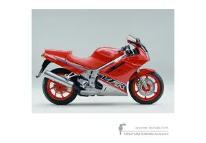 Autocollants pour Honda VFR750 1993 - Rouge • Honda Autocollants OEM