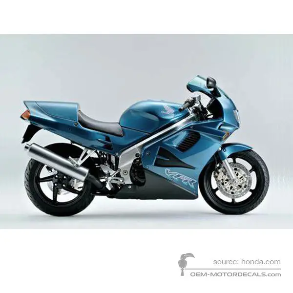 Honda VFR750 1994 - Azul - Calypso Blue Metallic