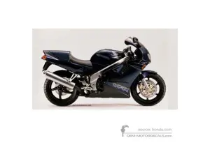 Pegatinas para Honda VFR750 1994 - Negro • Honda Pegatinas OEM