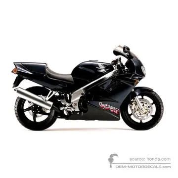 Honda VFR750 1995 - Negro - Mute Black Metallic