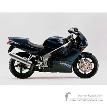 Honda VFR750 1996 - Blauw - Lapis Blue Metallic