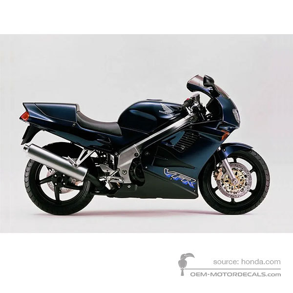 Adesivi per Honda VFR750 1996 - Blu • Honda Adesivi OEM