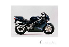 Adesivi per Honda VFR750 1997 - Blu • Honda Adesivi OEM