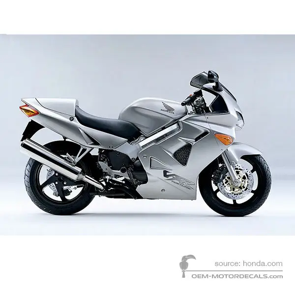 Honda VFR800 1998 - Zilver - Sparkling Silver Metallic