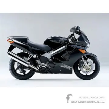 Honda VFR800 1998 - Negro - Mute Black Metallic