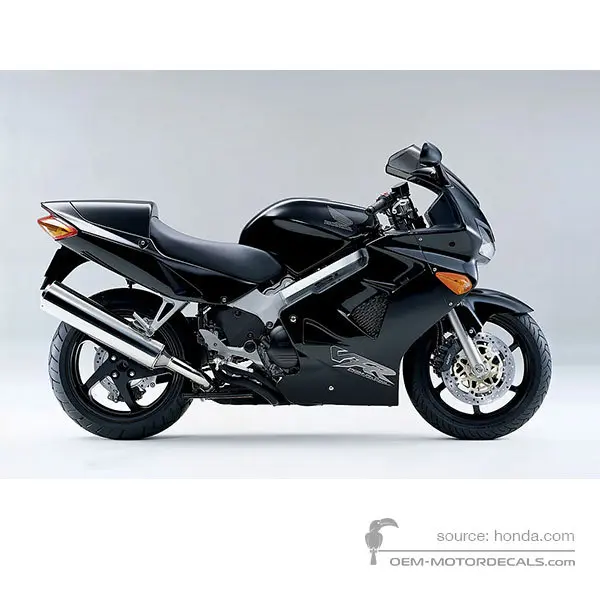 Honda VFR800 1998 - Zwart - Mute Black Metallic