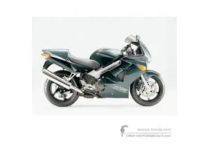 Aufkleber für Honda VFR800 2000 - Grün • Honda OEM-Aufkleber