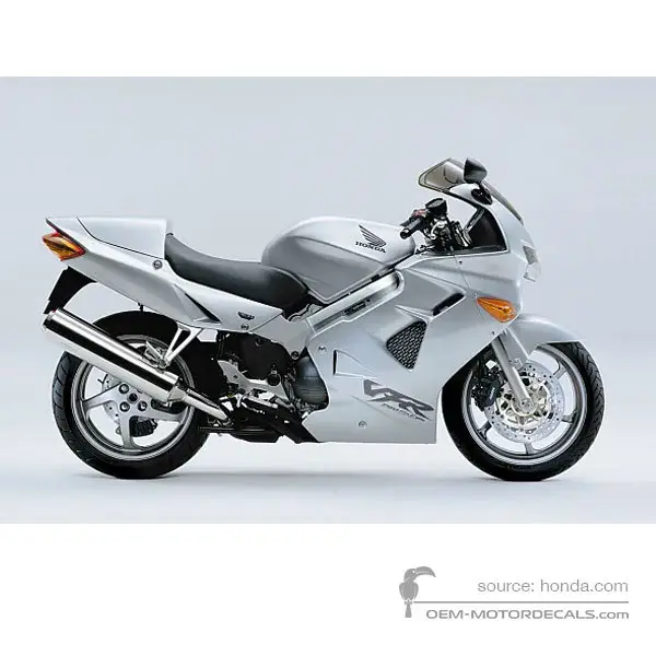 Honda VFR800 2001 - Zilver - Accurate Silver Metallic