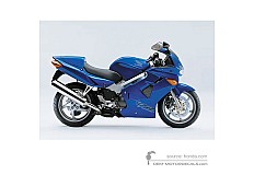 Decals for Honda VFR800 2001 - Blue • Honda OEM Decals