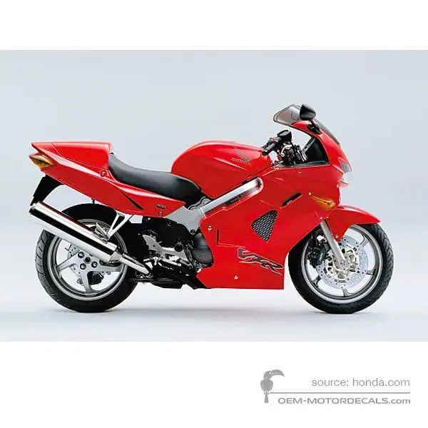 Honda VFR800 2001 - Rood - Italian Red