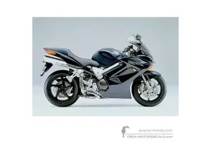 Naklejki do Honda VFR800 VTEC 2003 - Niebieski • Honda Naklejki OEM