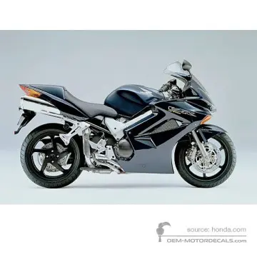 Honda VFR800 VTEC 2003 - Blauw - Lapis Blue Metallic