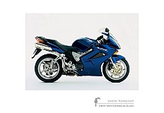 Decals for Honda VFR800 VTEC 2005 - Blue • Honda OEM Decals