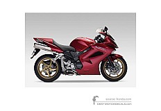 Decals for Honda VFR800 VTEC 2008 - Red • Honda OEM Decals