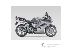 Adesivi per Honda VFR800 VTEC 2009 - Argento • Honda Adesivi OEM