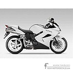 Honda VFR800 VTEC 2009 - White