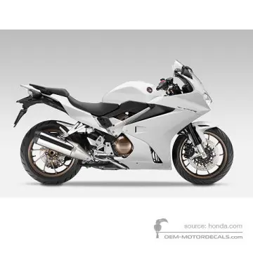 Honda VFR800 2016 - Biały - Pearl Glare White