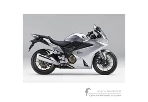 Naklejki do Honda VFR800 2017 - Srebrny • Honda Naklejki OEM