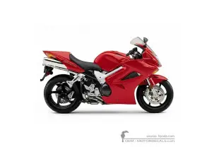 Naklejki do Honda VFR800 INTERCEPTOR 2003 • Honda Naklejki OEM