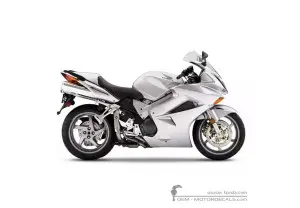 Naklejki do Honda VFR800 INTERCEPTOR 2005 • Honda Naklejki OEM