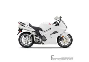 Decals for Honda VFR800 INTERCEPTOR 2006 • Honda OEM Decals