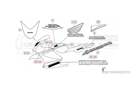 Honda VFR800 INTERCEPTOR 25th Anniversary 2007