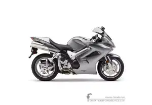 Naklejki do Honda VFR800 INTERCEPTOR 2008 • Honda Naklejki OEM