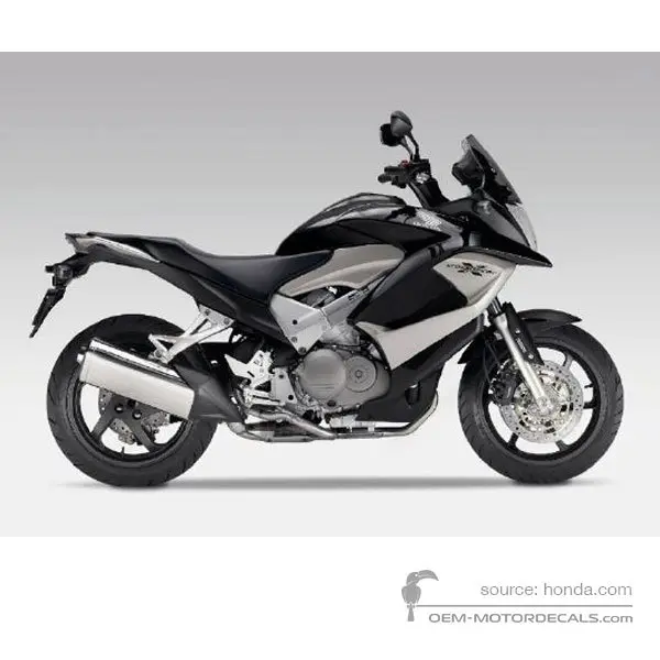 Honda VFR800X CROSSRUNNER 2011 - Schwarz - Graphite Black
