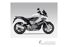Decals for Honda VFR800X CROSSRUNNER 2011 - White • Honda OEM Decals