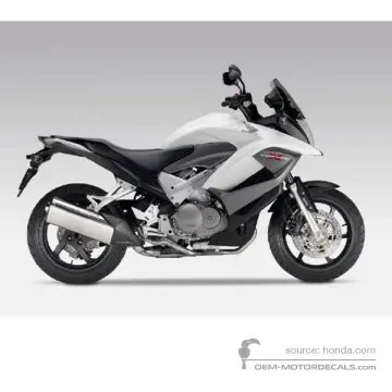 Honda VFR800X CROSSRUNNER 2011 - Blanco - Pearl Fadeless White