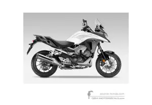 Aufkleber für Honda VFR800X CROSSRUNNER 2015 - Weiss • Honda OEM-Aufkleber
