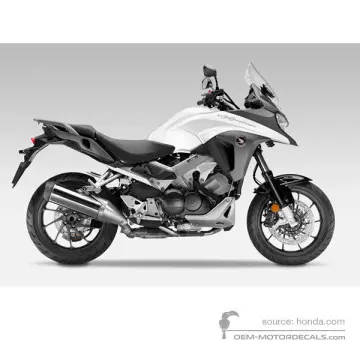 Honda VFR800X CROSSRUNNER 2015 - Biały - Pearl Glare White