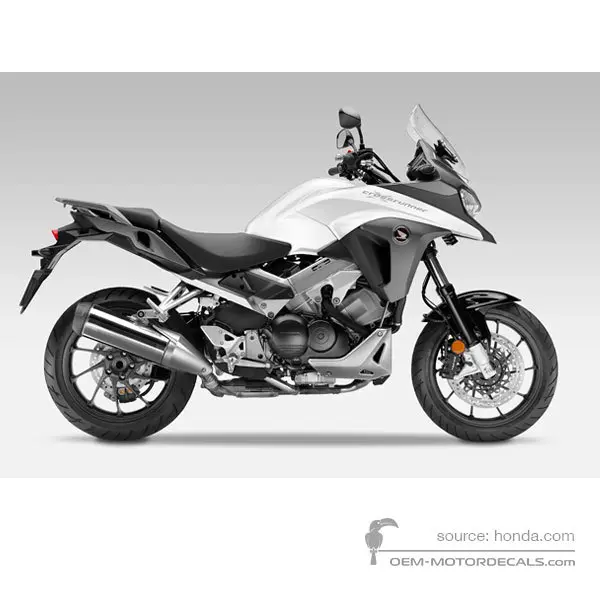 Honda VFR800X CROSSRUNNER 2015 - Weiss - Pearl Glare White