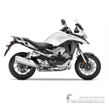 Honda VFR800X CROSSRUNNER 2017 - Biały - Pearl Glare White