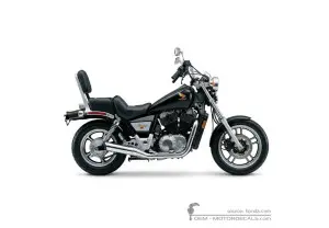 Stickers voor Honda VT1100 SHADOW 1986 • Honda OEM Stickers