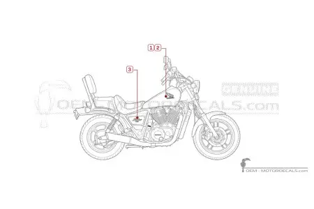 Honda VT1100 SHADOW 1986