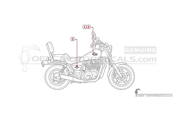 Honda VT1100 SHADOW 1986