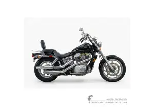 Stickers voor Honda VT1100 SHADOW 1987 • Honda OEM Stickers