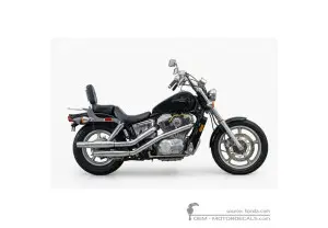 Stickers voor Honda VT1100 SHADOW 1988 • Honda OEM Stickers
