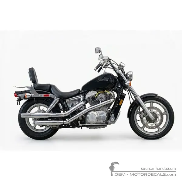 Honda VT1100 SHADOW 1988 - Black